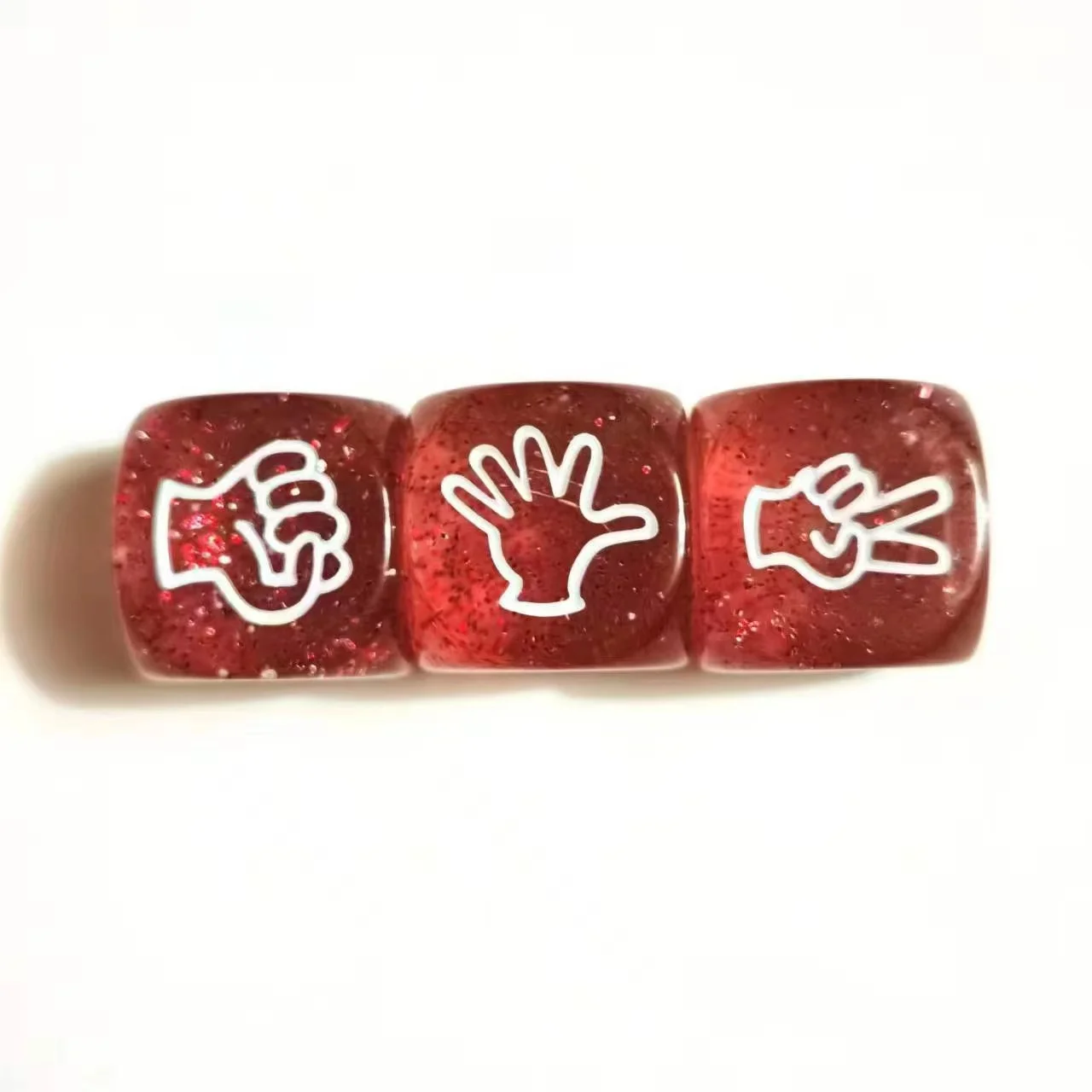 2025 Unique Design 7-dice Polyhedral Transparent Purple Duck Dnd Liquid Core Resin Dice