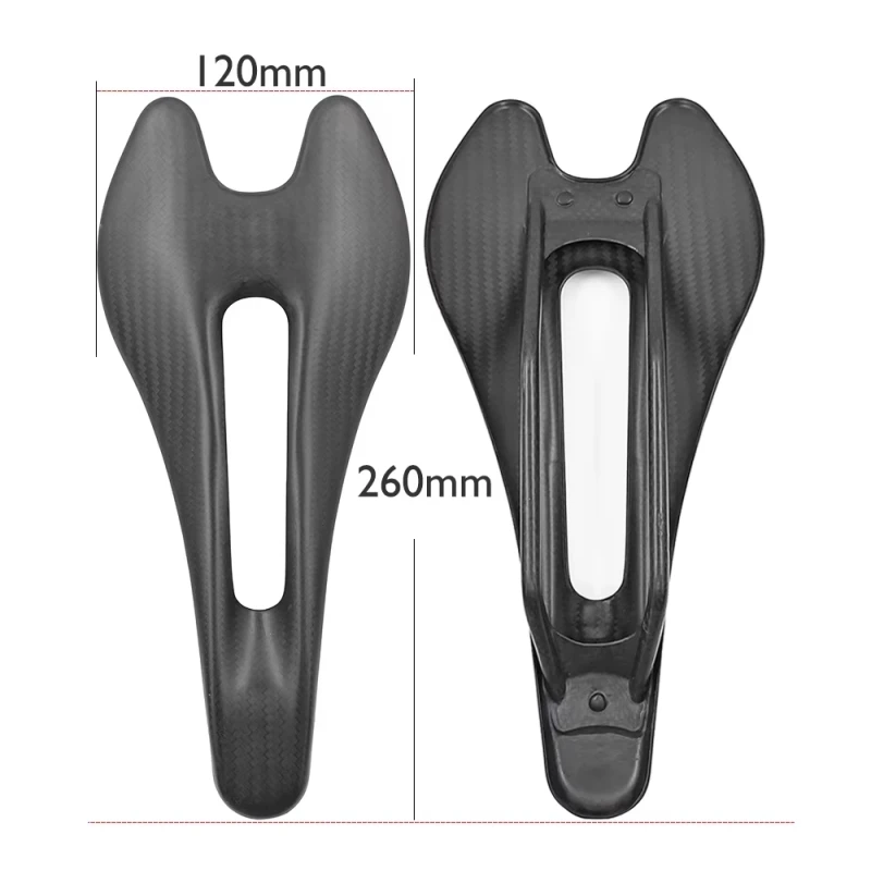 2024 3K Ultralight Carbon Saddle Bicycle racing seat Road Bike Saddle for men sans cycling Seat mat bike saddle