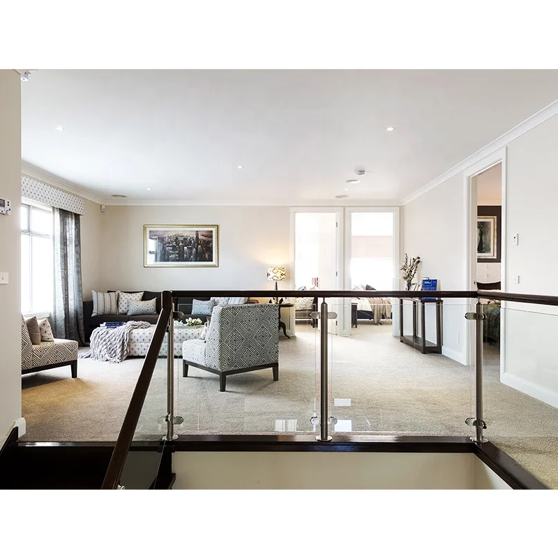 Factory Cheap Price Railing Fence Step Tiles Stair Simple Stair U Beam Design Photo Stainless Steel Staircase