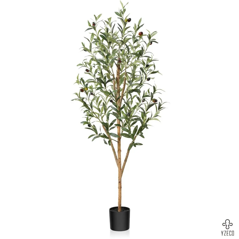 Chinese Suppliers Custom Artificial Faux Green Large Detachable Olive Tree 180 cm For Living Room