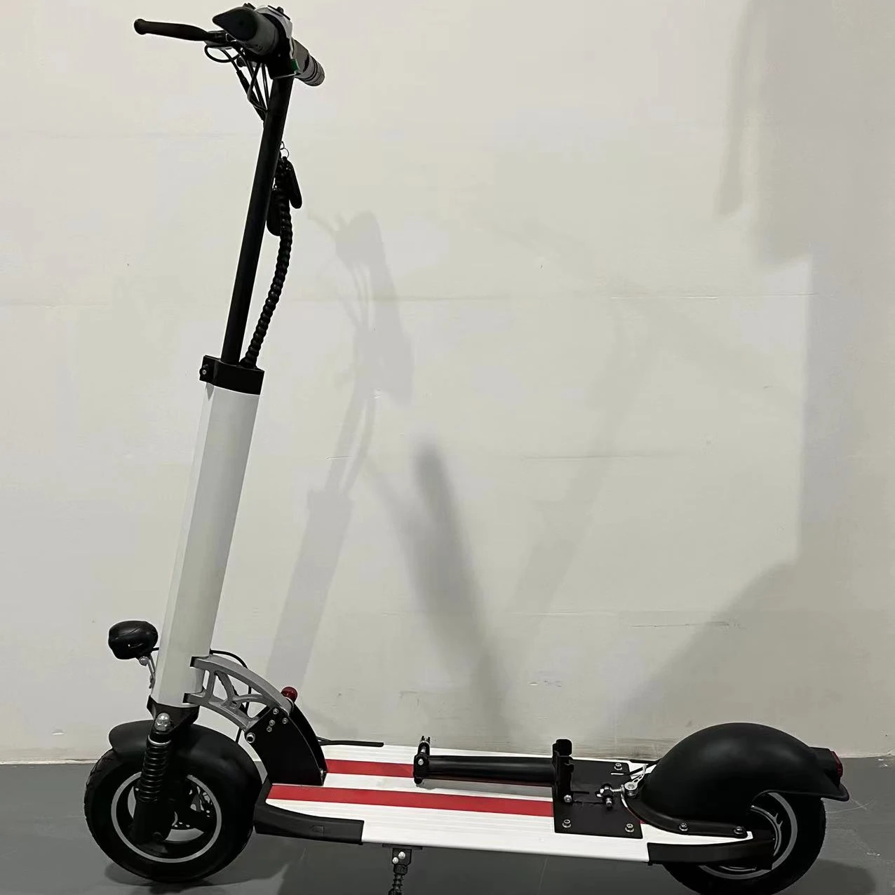 Dual Wheel Shock Absorber Scooter 48V Electric Scooter 500W Mini Electric Scooter Foldable with Seat