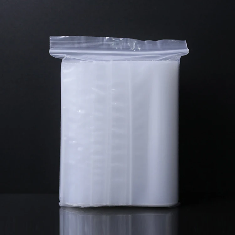 LDPE/PE Clear Transparent Zip Lock Bags Plastic Zip Lock Packaging Bag For Power Flour,Snack Food Packaging