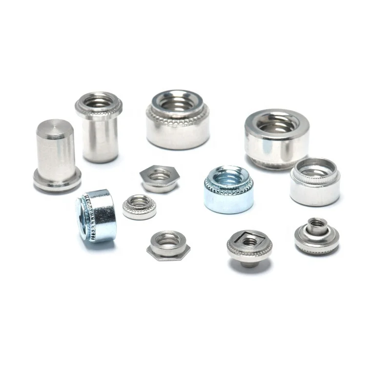 Manufacturer Direct Sales Stainless Steel 304 Round Body  Self Clinching Nuts for Sheet