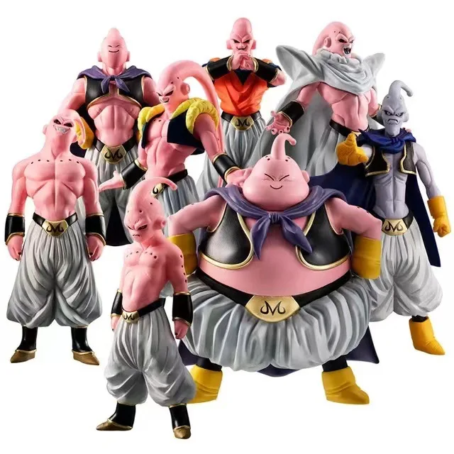 Tiktok Hot Selling  Hot Sale 8PCS/Set Buu Figure Anime Dragon-ball Z Action Toy Figures