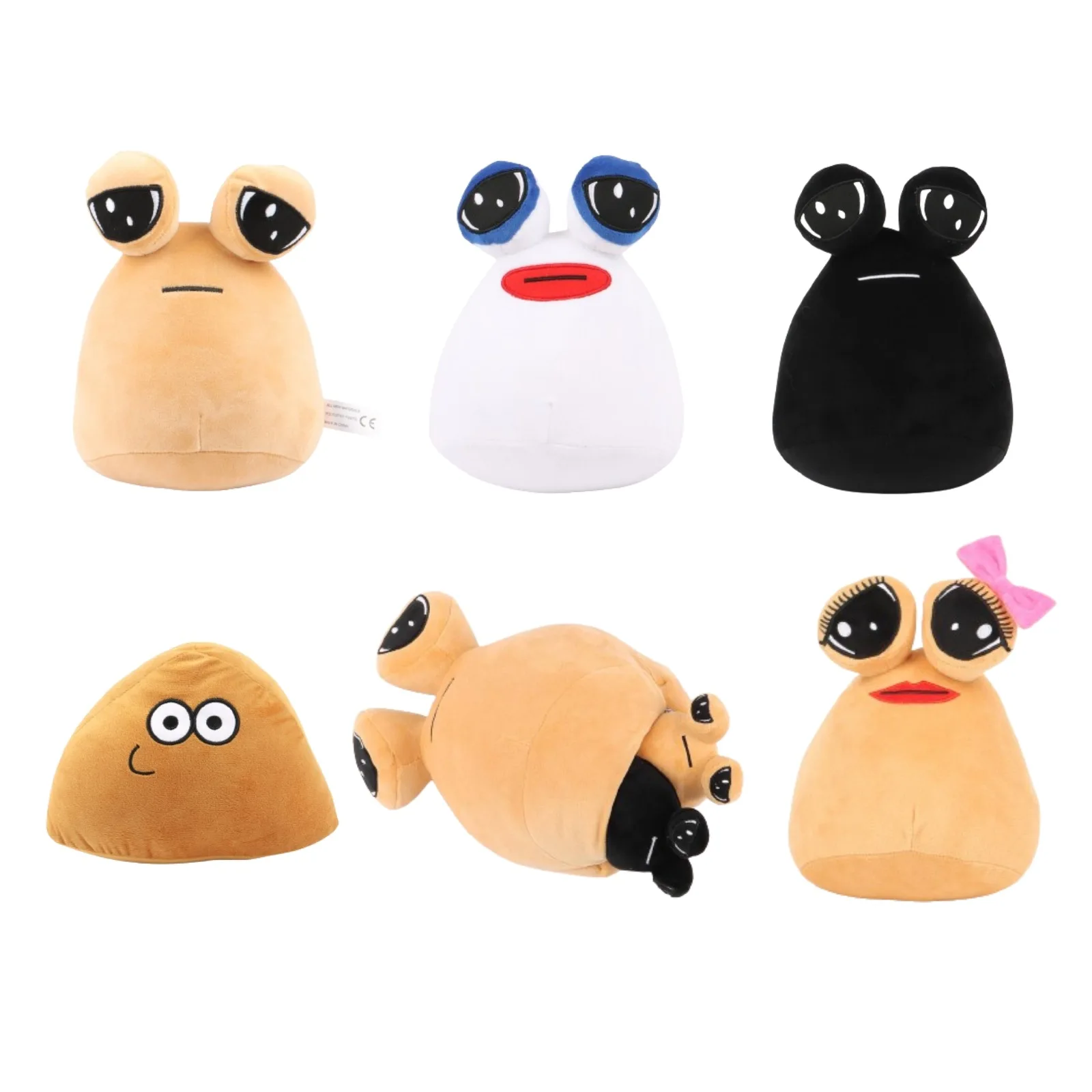 Мягкая плюшевая кукла с большими глазами