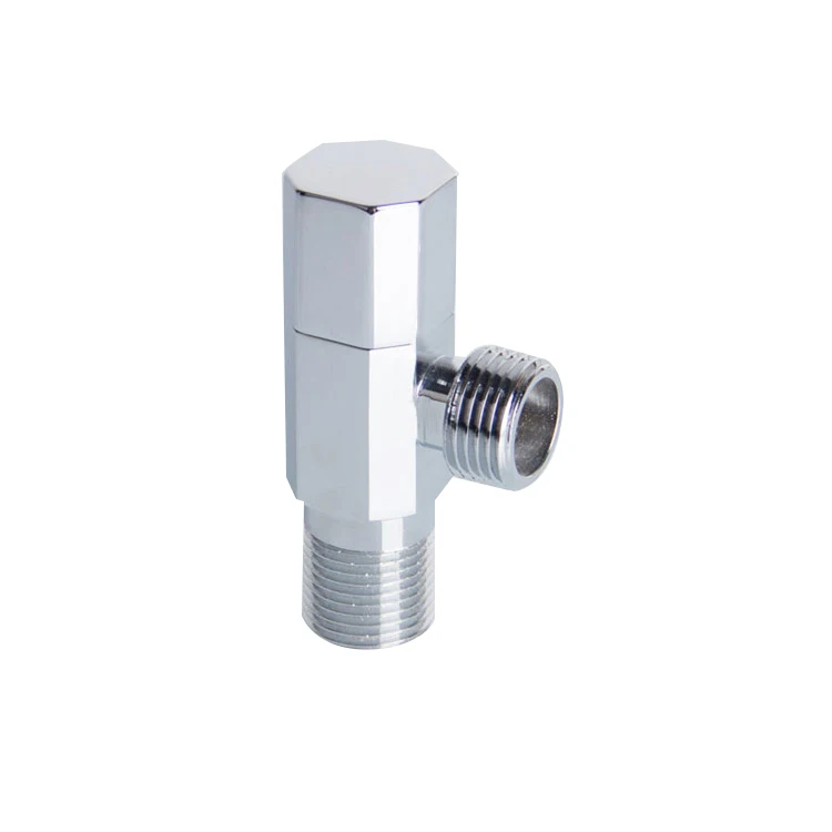 Bathroom Fittings Ms Stainless Cold Water Images Angle Cock Stop Valve Chrome Plated SS Iron Angle Valve