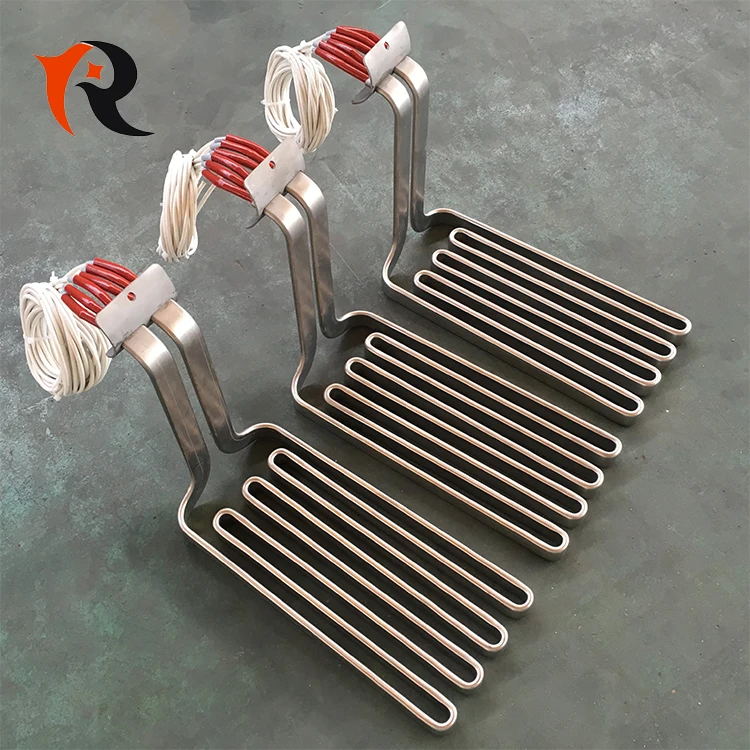
Flat tube heating element for deep fryer heating equipment 