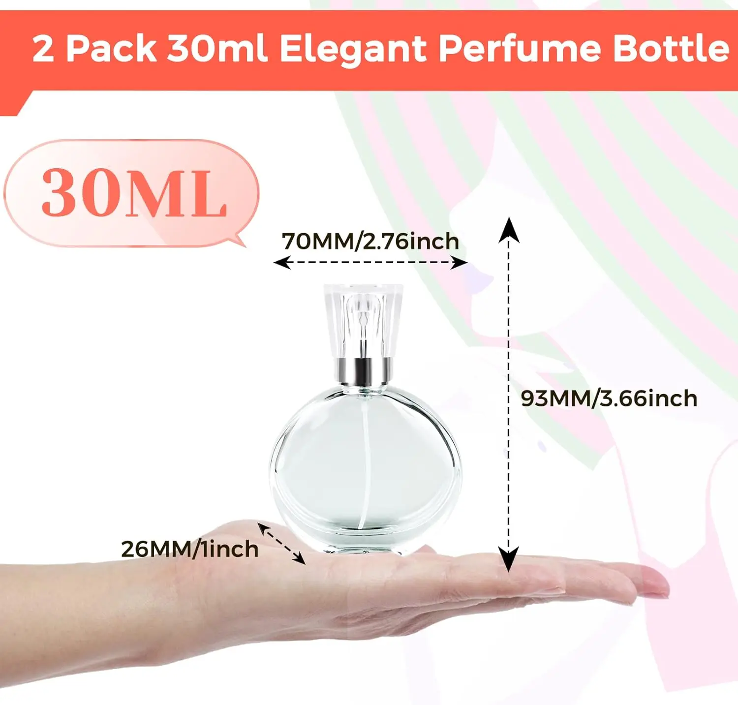 united arab emirates perfume bottle refillable perfume bottle 10 ml perfume bottle with pump and cap