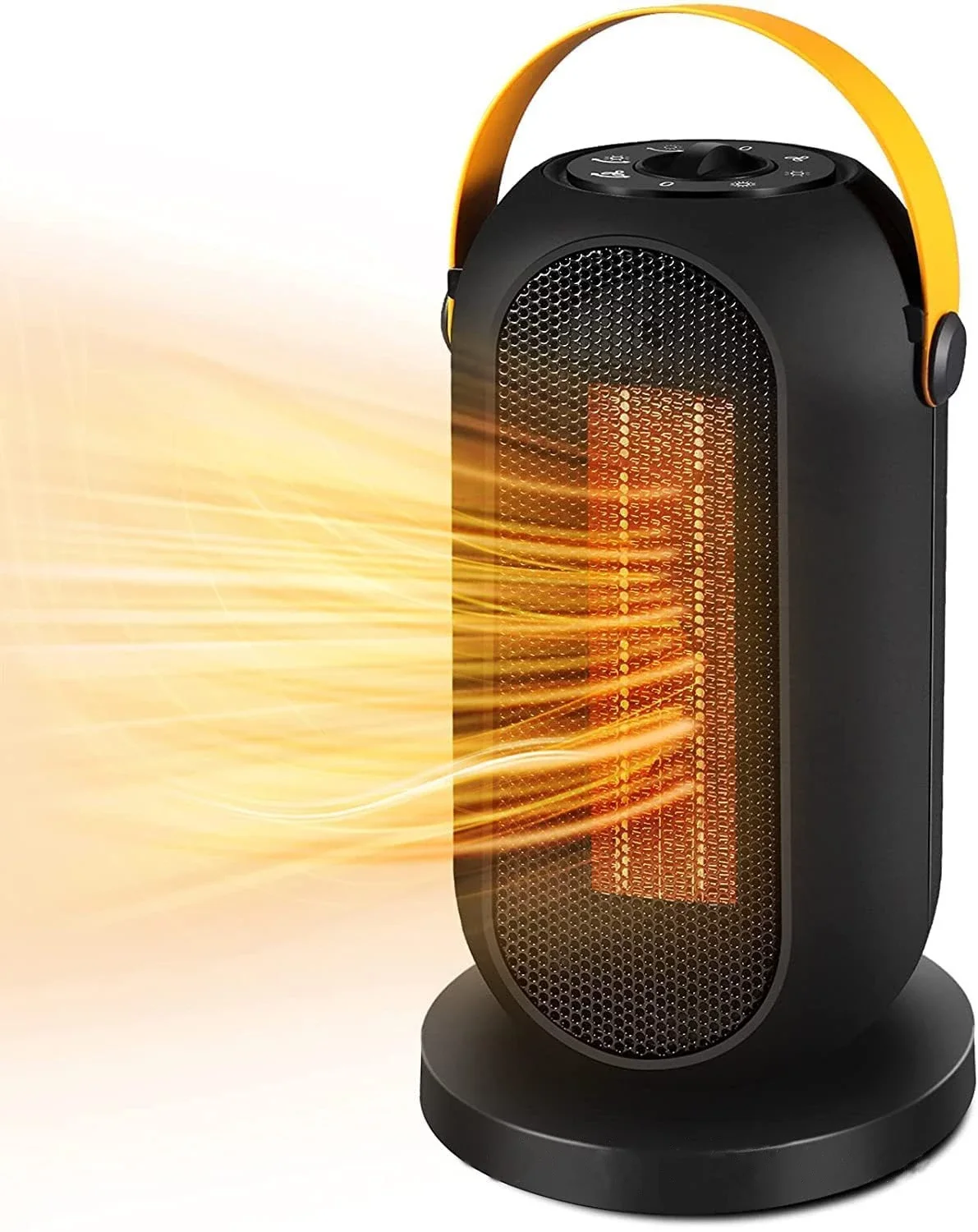 New Indoor Head Shaking 1200W Heater New Design Smart AI Adjust Temperature Heater Fan PTC Electric Heater