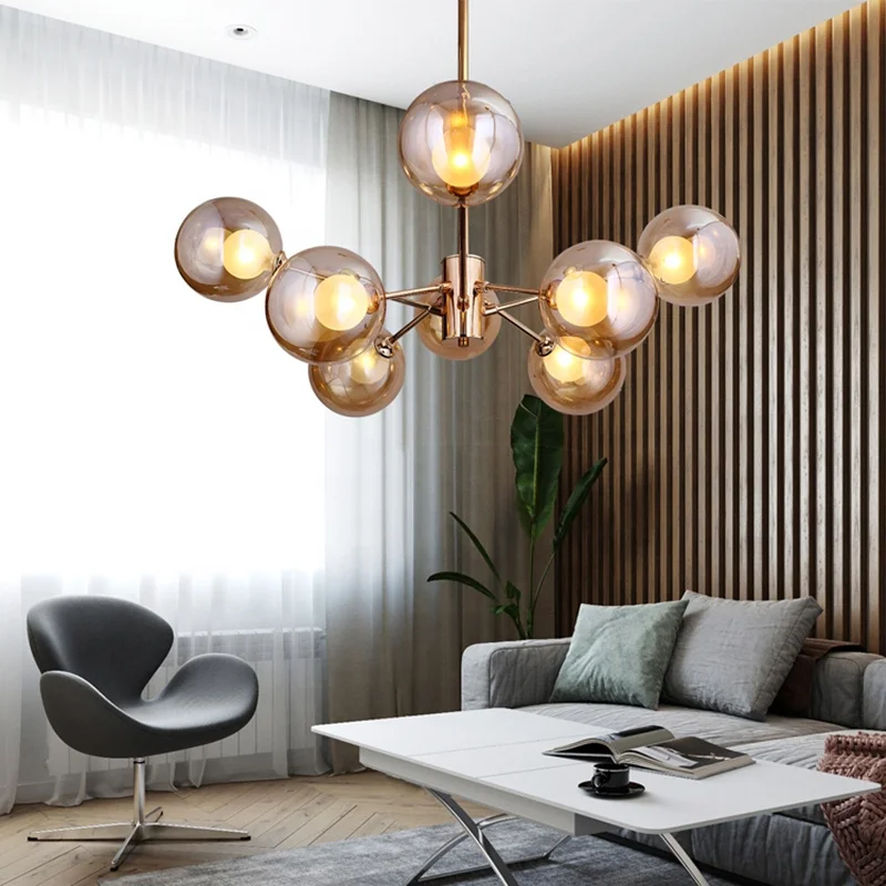 Best new design modern globe pendant chenadelier light & Contemporary style for large pendant lamps