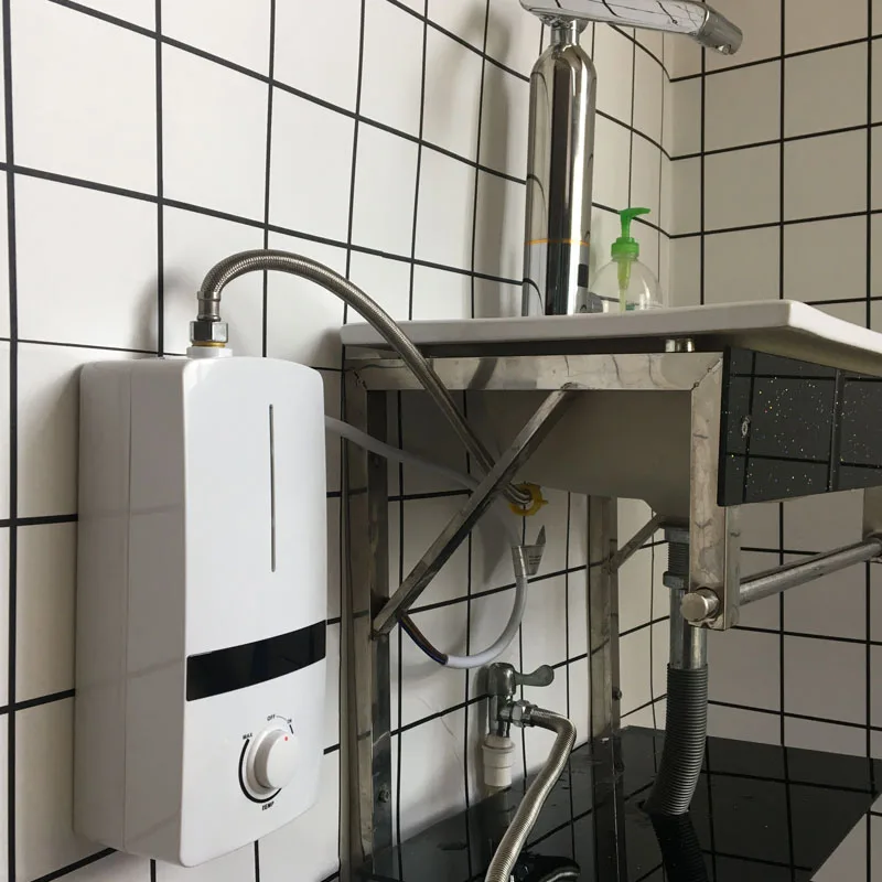 vertically wall mounted installation slim type hot alibaba water heater tankless ELECTRIC WATER HEATER