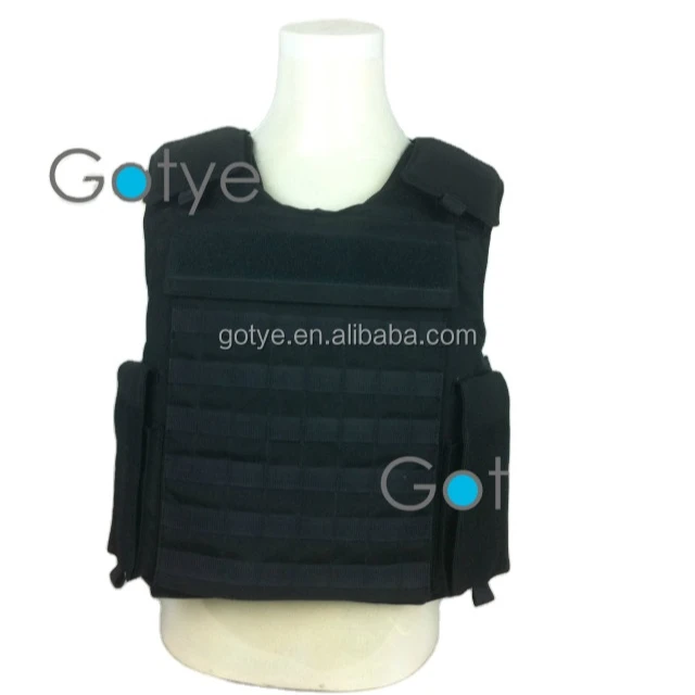 Тактический пуленепробиваемый жилет NIJ IIIA 9 мм и. 44 Molle, баллистический жилет