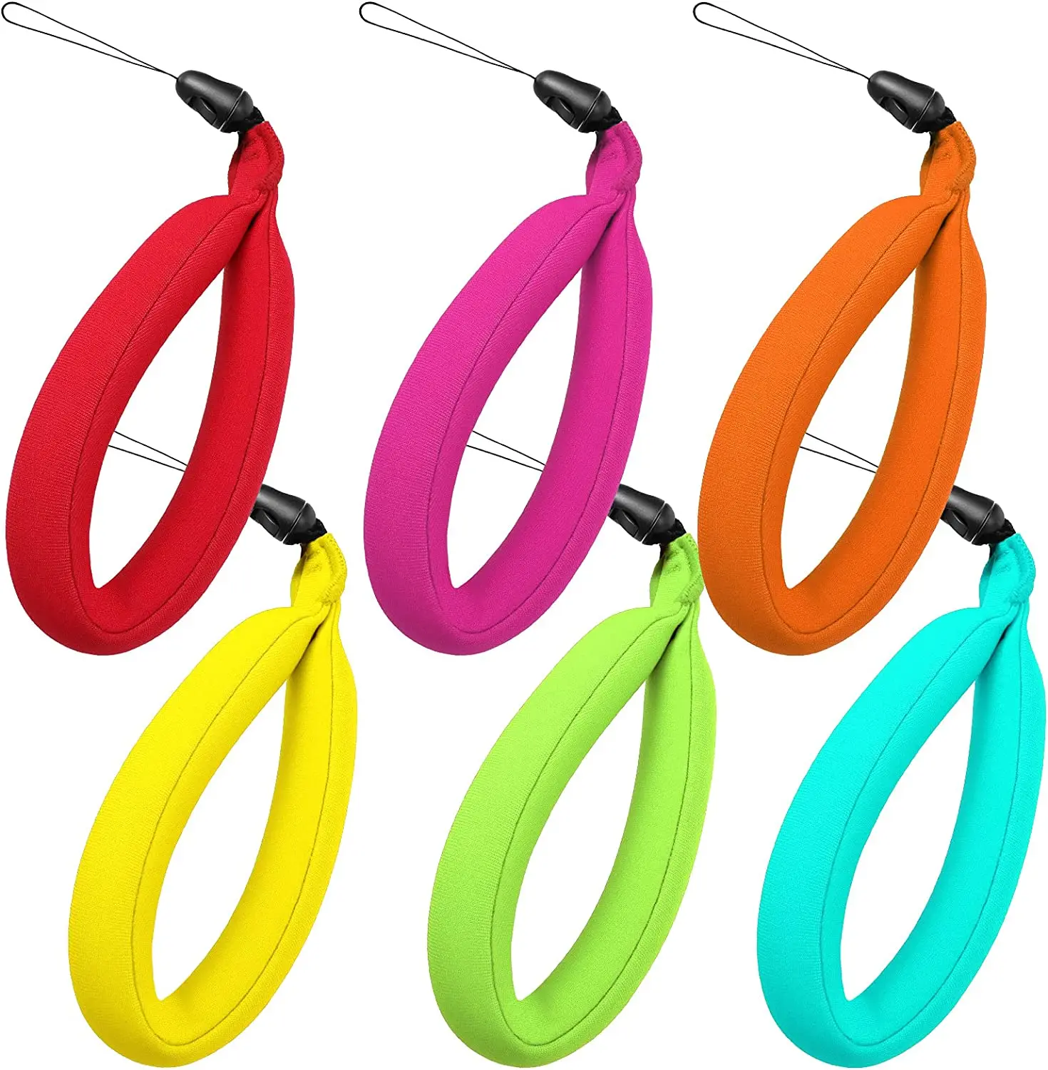 Customized Neoprene Pearl cotton buoyancy bracelet sports mobile phone camera anti sinking anti dropping ring anti lost bracelet