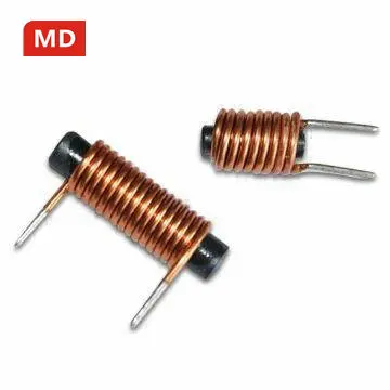High Saturation Current Magnet Bar Choke Coil / Ferrite Rod Core Inductor