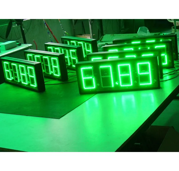 Gas Station Display Board Led Gas Price Sign Xx Moves