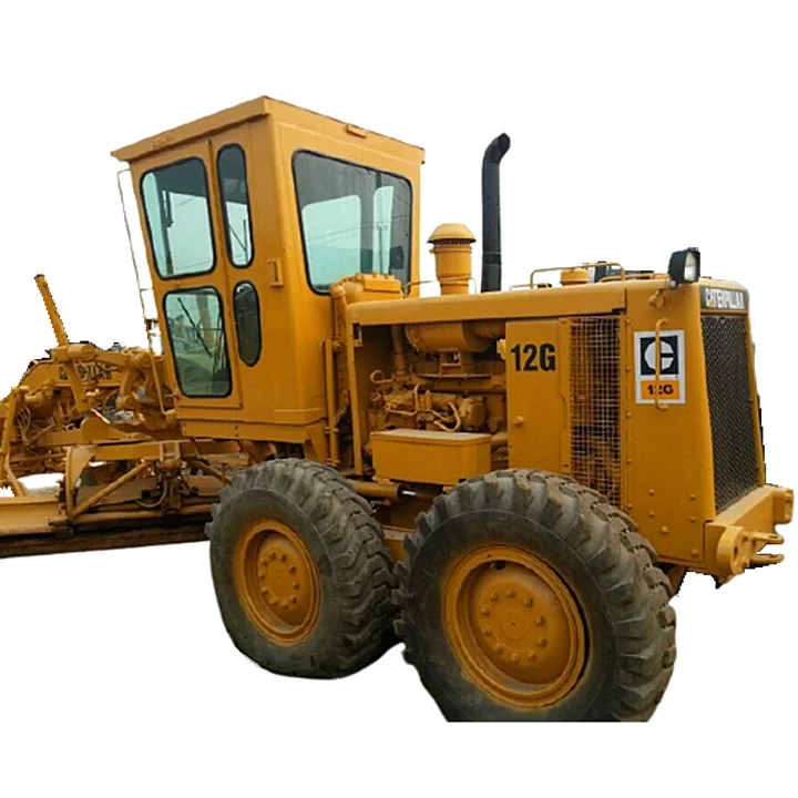 
Secondhand original motor grader CAT 12G road graders with good performance caterpillar 12h 14h 14g for sale 