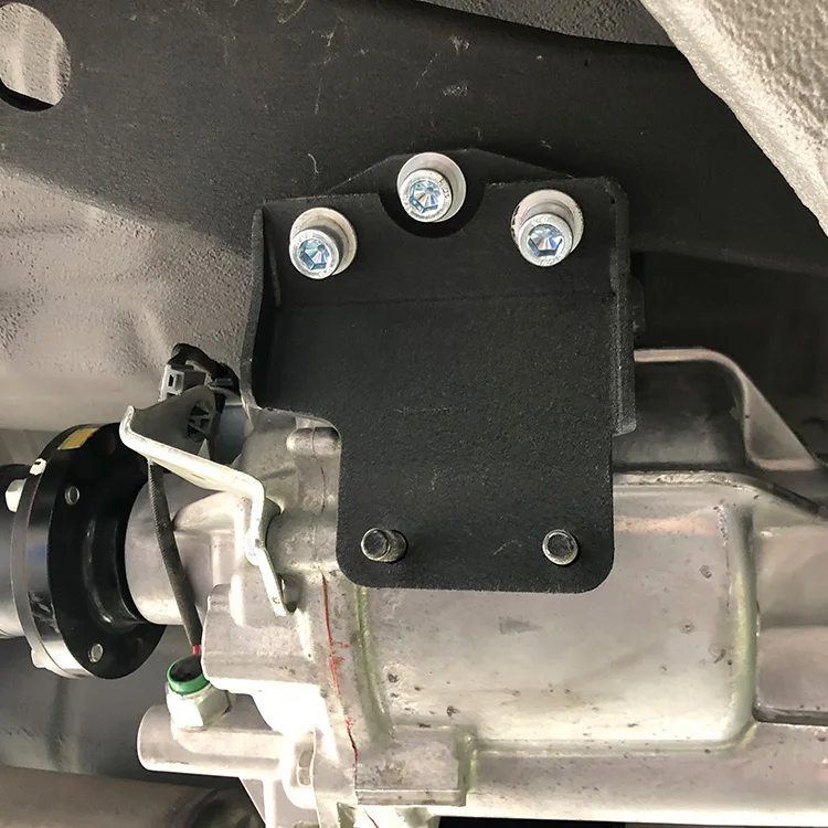 
 Алюминиевая противоскользящая пластина для защиты коробки передач Jimny JB74 сплав + сталь  