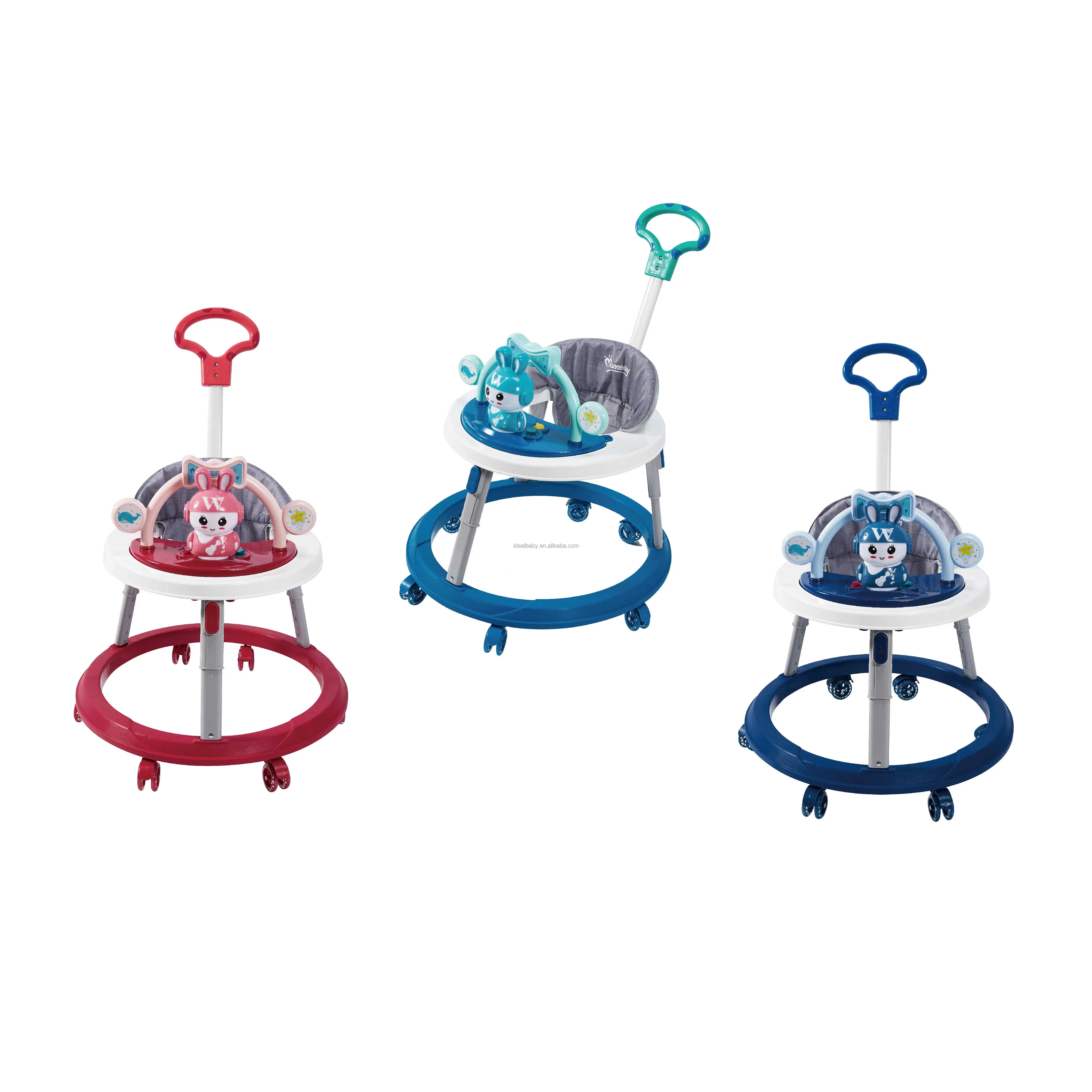 Cartoon Baby Learning Walker