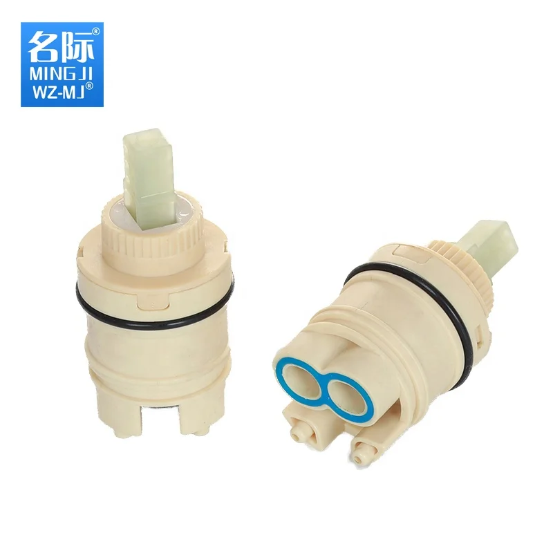 Factory Since 1999 35mm Idling Upper Seal Plastic Ceramic Faucet Cartridge with Distributor