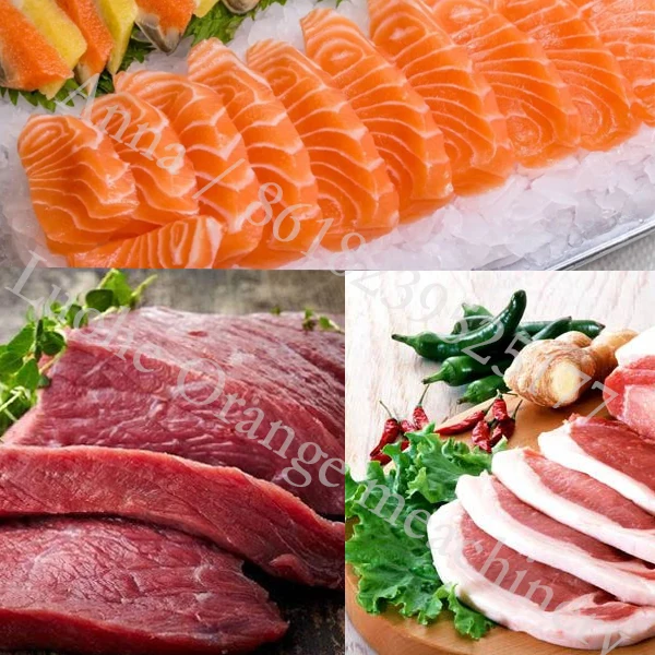 Intelligent fresh meat cutter with equal weight continuous portion control slicer machine