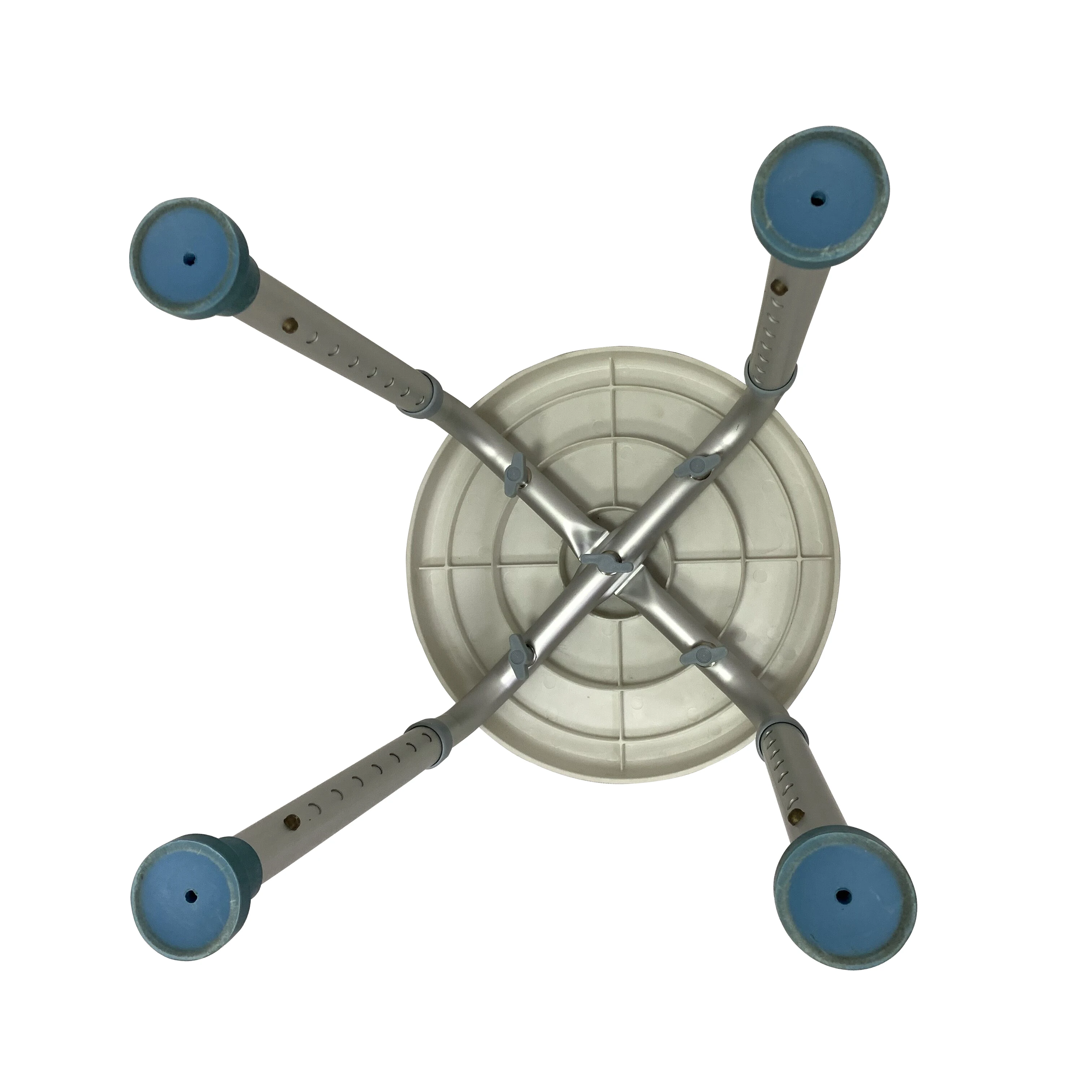 Round rotatable bath stool aluminium bath shower plastic seat stool for elderly