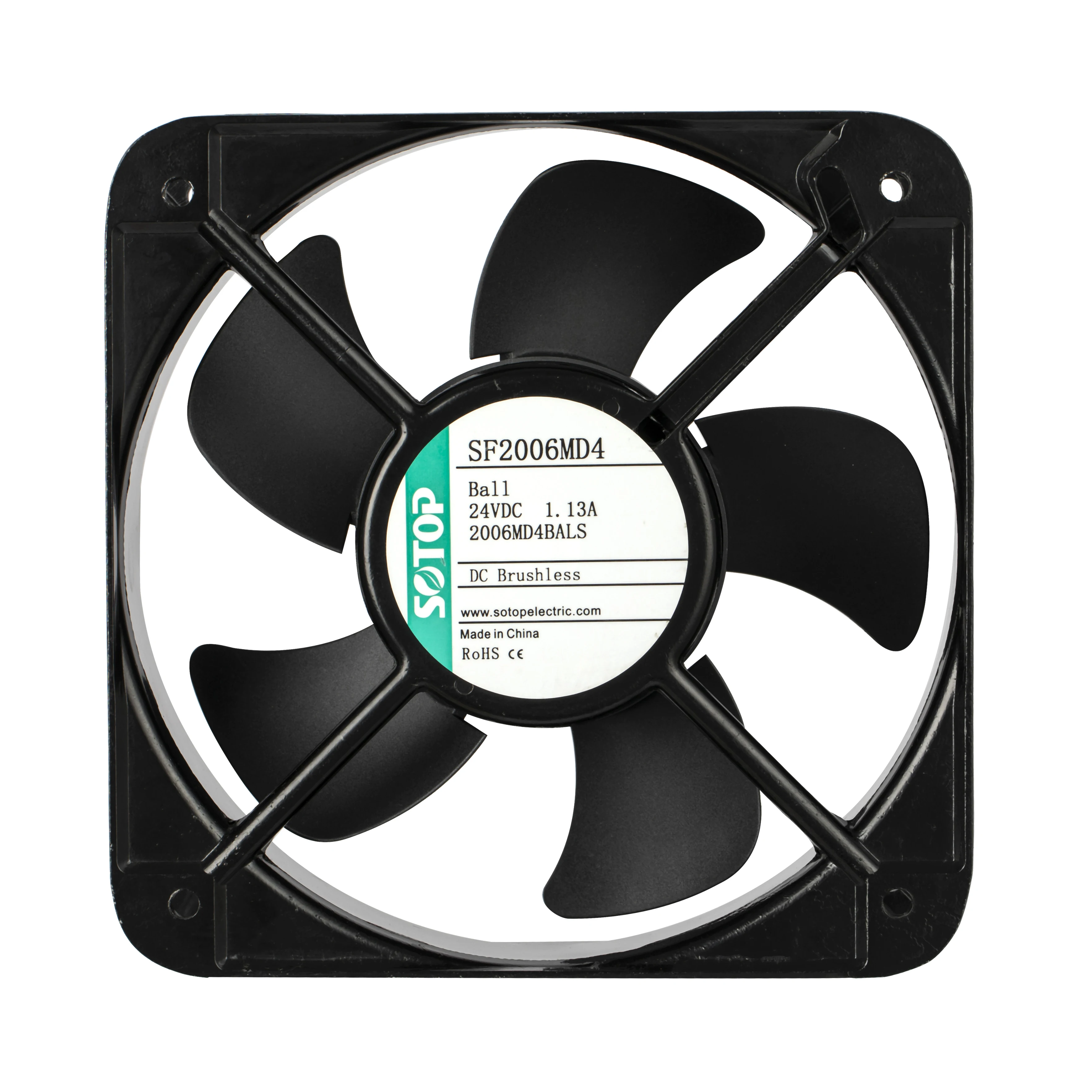 SOTOP DC2006 24V aluminum alloy outer frame  cabinet internal temperature control cooling fans