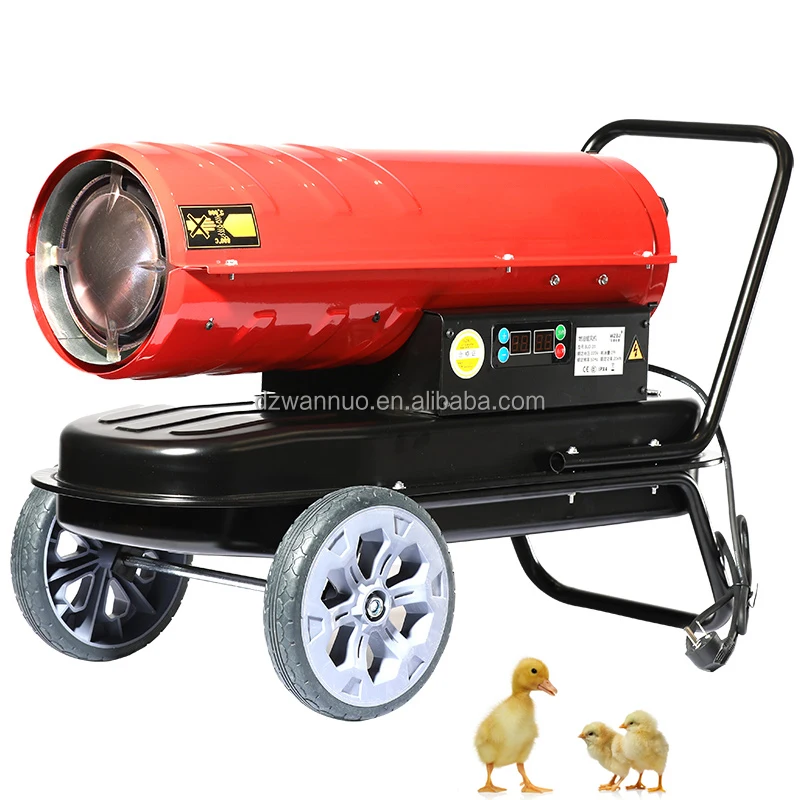 Factory Directly Poultry Diesel Brooder Heating System Diesel Heater 20kw 30kw 50kw For Chicken Farm Greenhouse
