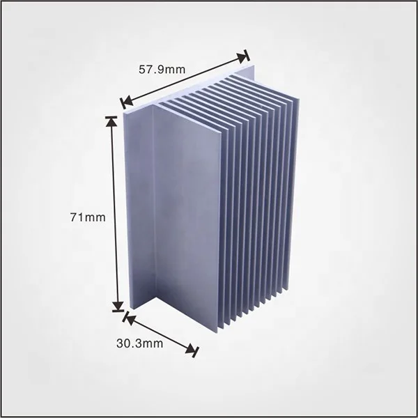 High Quality Custom Black & Red 50W LED Heatsink with Square Pattern Anode IP68 Aluminum Cold Forging Factory OEM