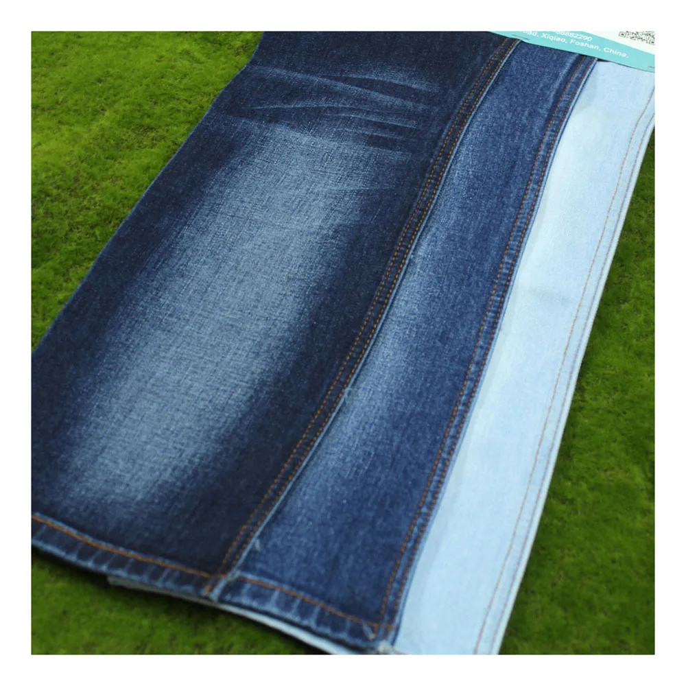 11oz blue grey good quality cotton spandex denim fabric confrim order in Denmark