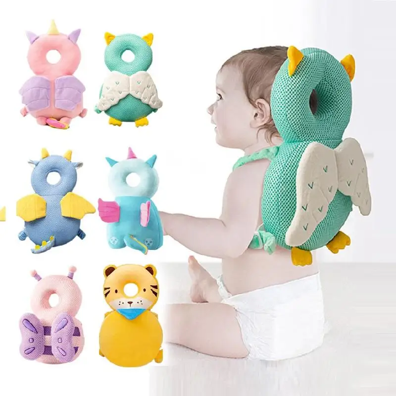 Toddler Headrest Pillow Safety Baby Walking Had Anti Collision Protection Safety Backpack Pad