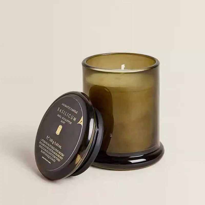 best sell professional manufacturer glass candle jars 8oz 10oz 12oz luxury candle container