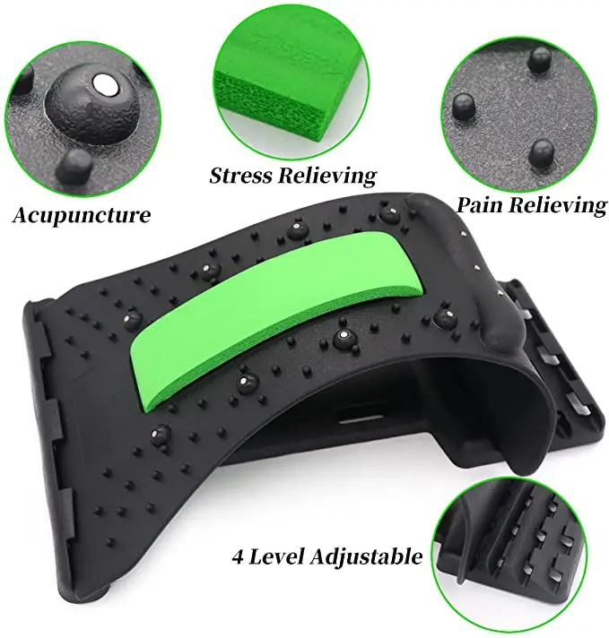 Новые товары Заводские массажные растяжки с подушкой магнитная терапия для спины и