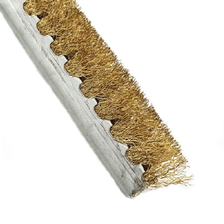 Mechanical Cleaning Steel Wire Strip Brush for Metal Polishing Grinding
