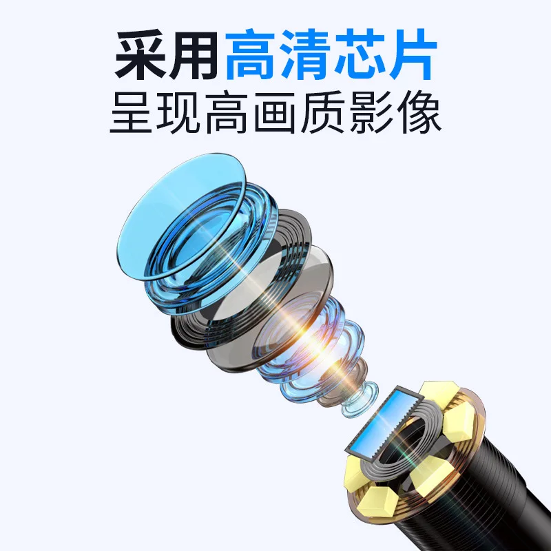 drop shipping 360 degree endoscope car industrial camera control inspection tube well inspection camera