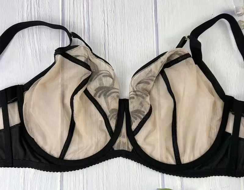 High quality Plus size brar full cup 34-42 DD E F FF G GG H HH