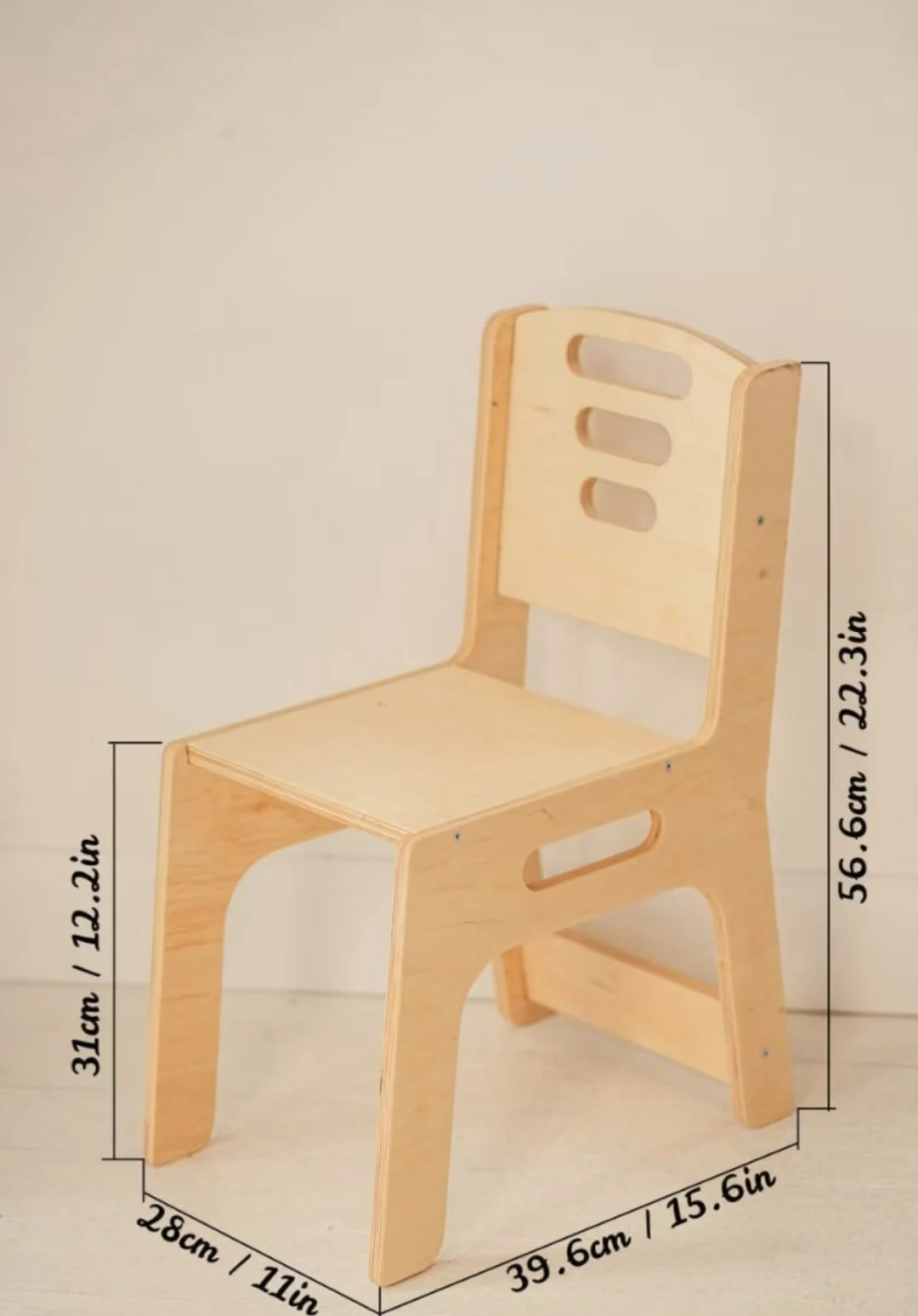 Wooden Toddler Activity Table with Paper Holder, Montessori furniture, Kids Table and Chairs, Sensory Nursery Table, Study Desk