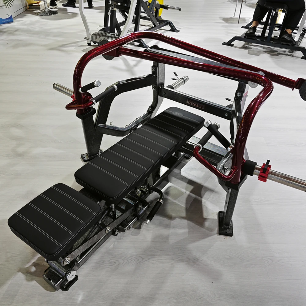 Plate Loaded Gym Commercial Fitness Equipment Crossover Multi Bench Press Machine For Training Pectoralis