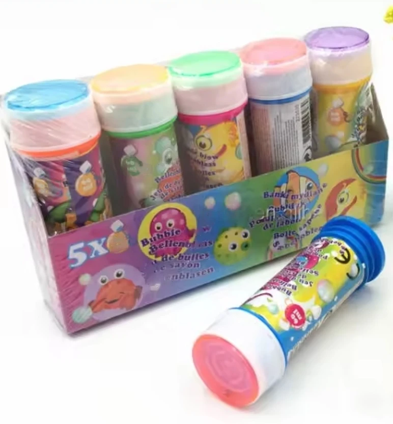 Customized 60ml Soap Bubble Water Toy for Kids Summer Game Party Toys Bubble Toys