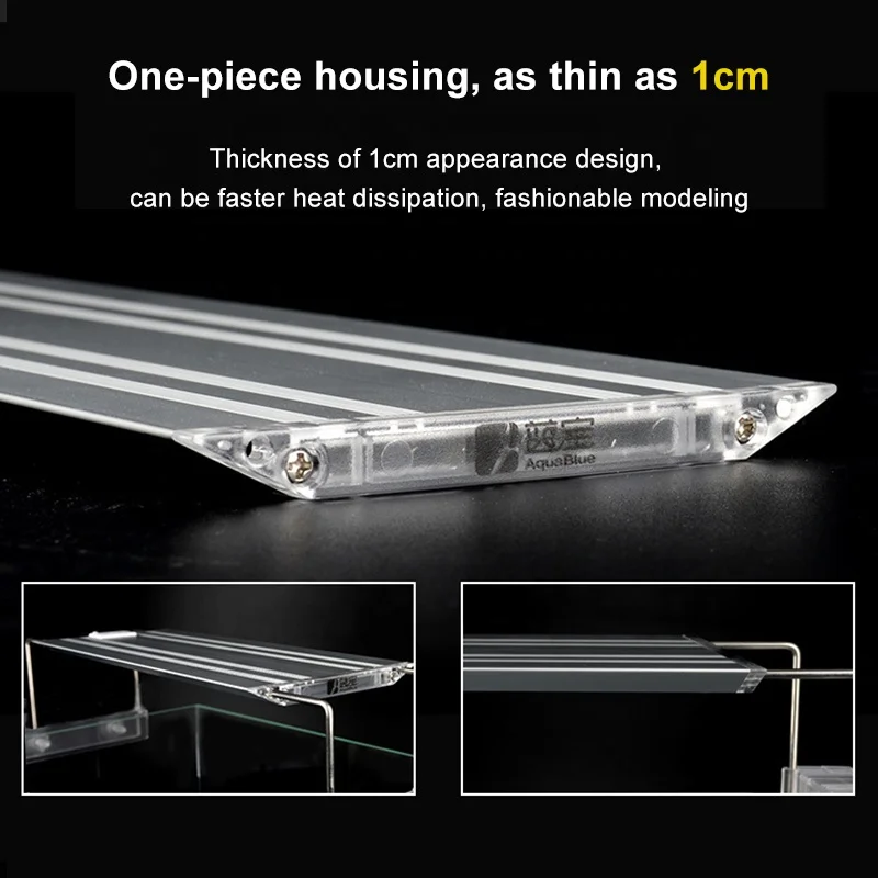 The New Listing Led aquarium led lighting fish tank highly transparent Extensible Waterproof Clip on Lamp For Fish Tank