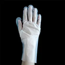 Disposable Plastic Gloves Disposable TPE  Gloves Transparent Ldpe Poly Food  Clean BOX OEM