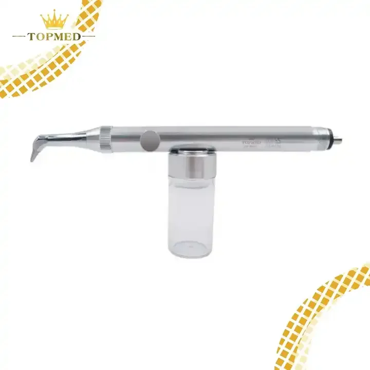Dental Equipments Connect Pipe Nozzle 2/4 Holes Alumina Sandblasting Gun Handpiece Polisher Sandblaster Jet with Water Spray