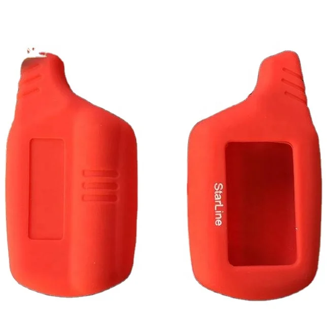 Russia Hot Selling Silicone Car Alarm Remote Cover Starline B9 Car Key Case