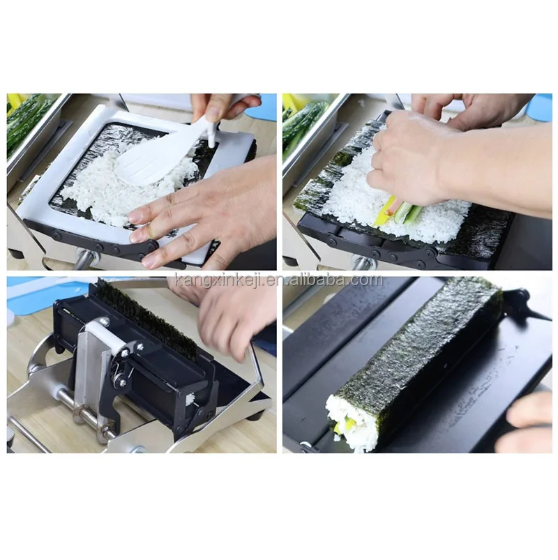 Automatic Rotary Sushi Maki Robot Rice Good Selling Machine