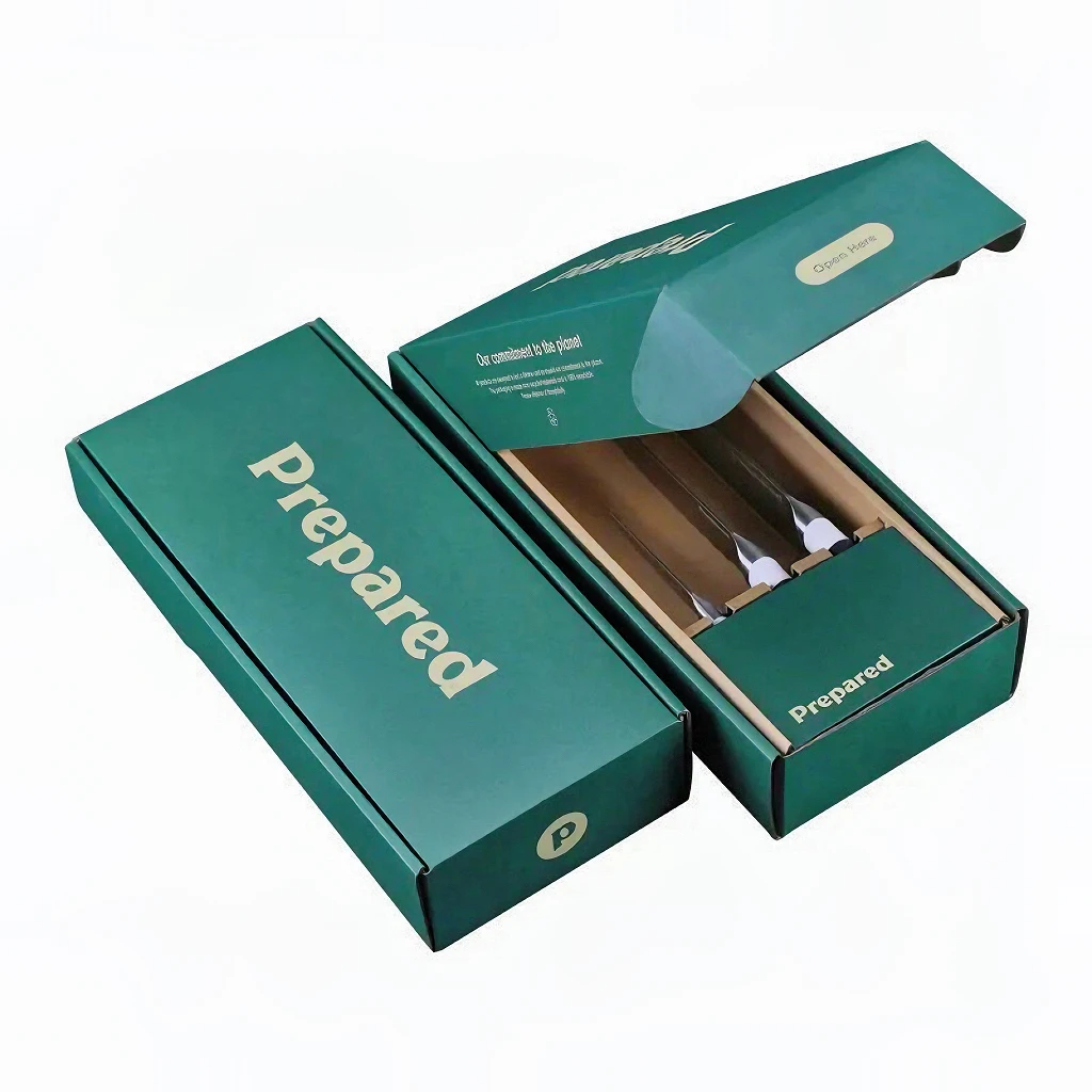 Tan Luxury Satin Lined Ribbon Insert Packaging Gift Color Boxes Hair Boxes For Wigs Hair Packaging Wholesale Custom