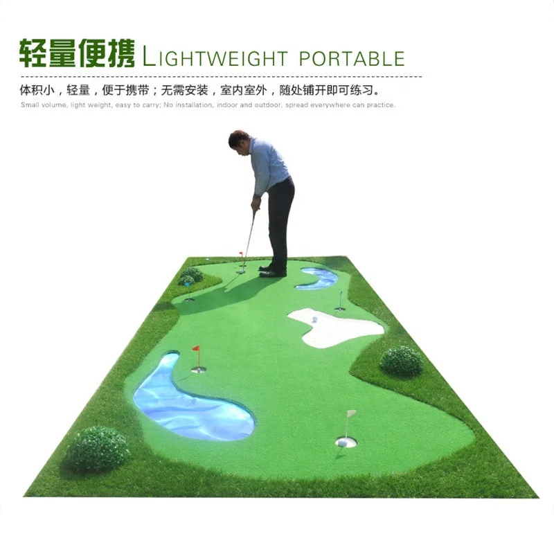 
Factory Direct Customized Size Golf Training Aids Golf Putting Green 
