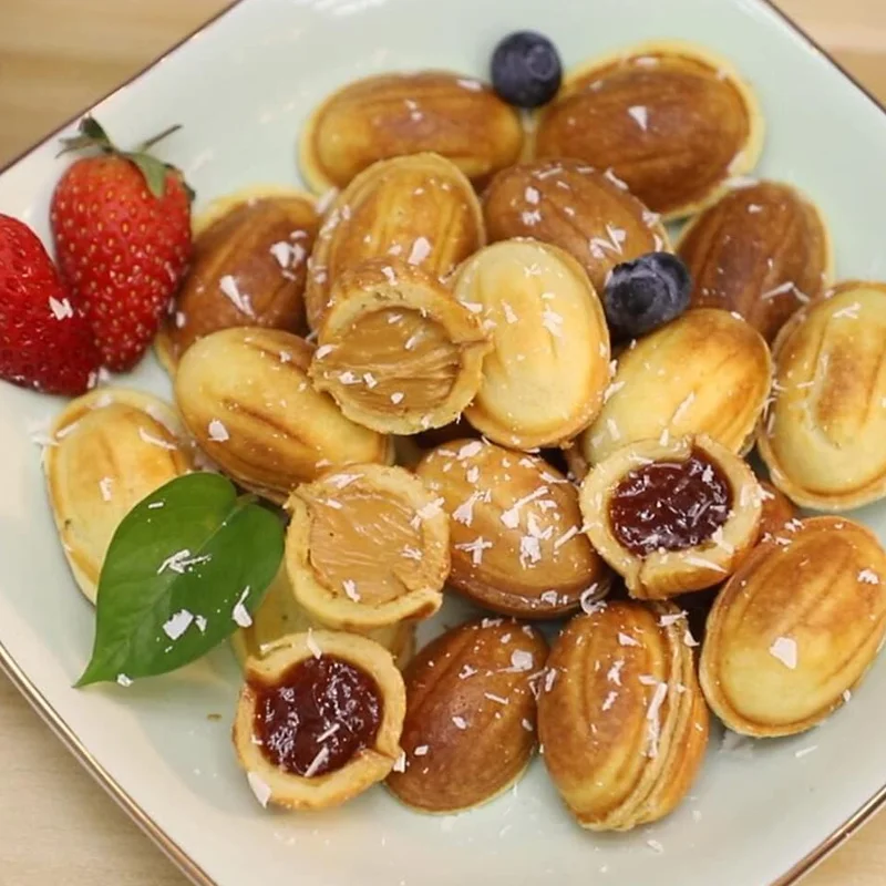 8 In 1 Electric Sandwich Makers for Donut, Waffle, Walnut Cookie, Biscuit, Grill Steak, Sausage, Multi-Function Breakfast Maker