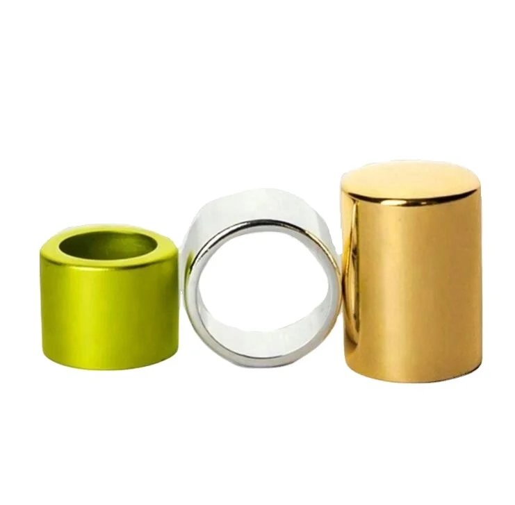 27*20mm Perfume cap OEM ODM manufacturers perfume cap zamac cap for perfumes bottle fea15 neck