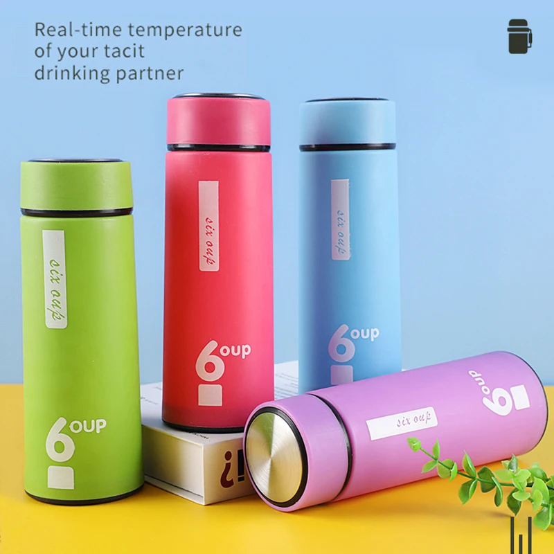 Wholesale Portable 450ml Large Capacity Glass Water Bottles Direct Drinking Cups for Men Women Children for Camping