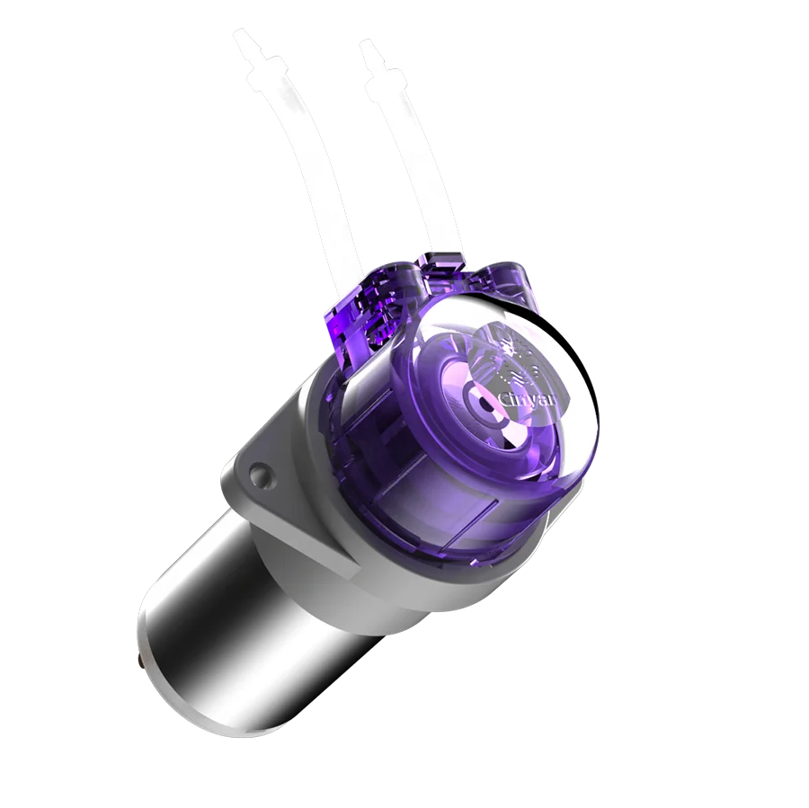 Cinyar AQB 6V 12V 24V DC OEM Micro Peristaltic Pump for Drip Irrigation Agriculture Spraying Water Medical Liquid Dispensing