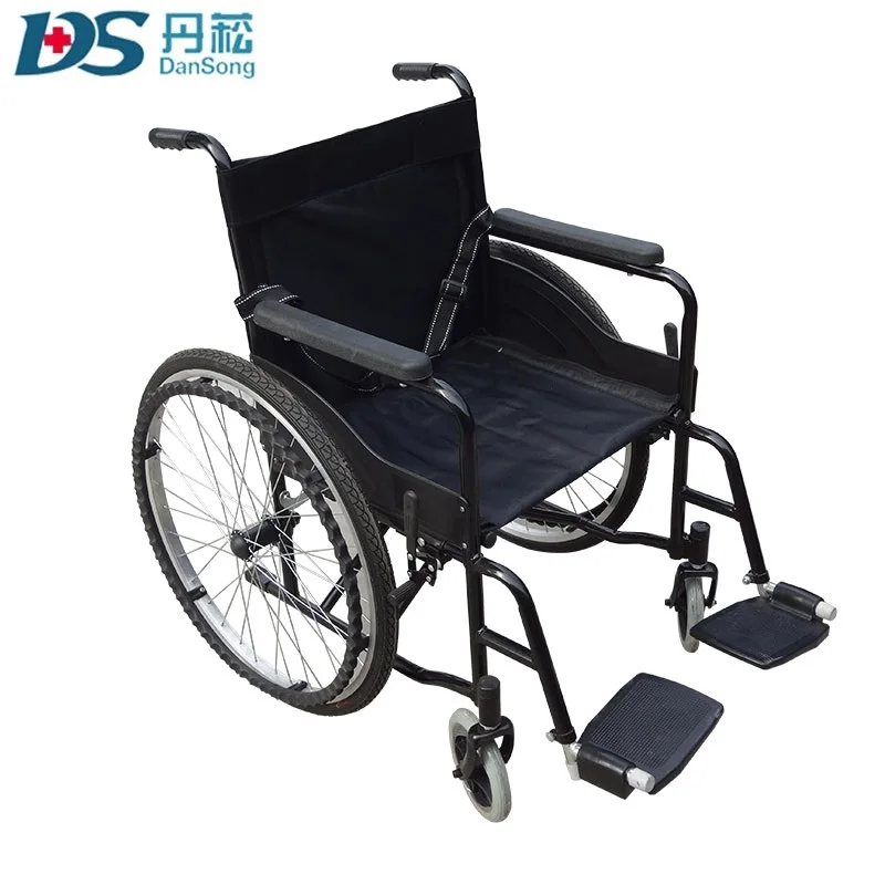 Hot sales extra wide Manual steel wheelchair bariatric fat person disabled